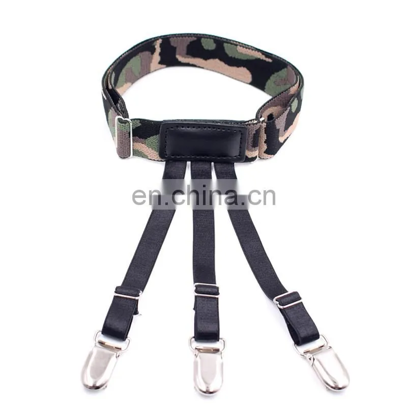 Newline design mens fashion adjustable shirt stays shirt garters