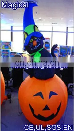 Inflatable Pumpkin bounce house for Halloween