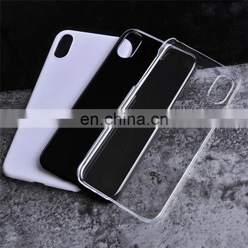 Smooth Hard PC Back Cover Case for iPhone X - White