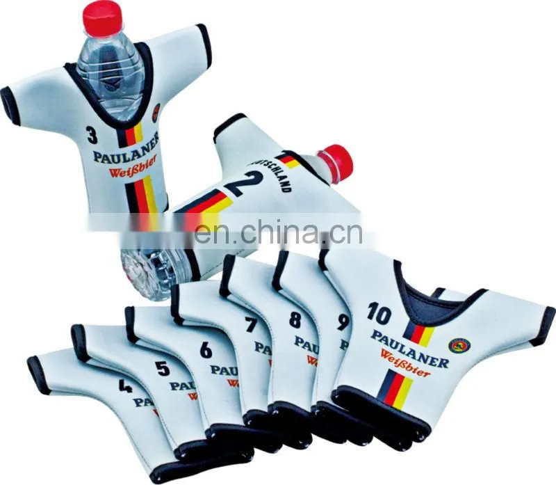 For World CUP T-Shirt Beer Bottle Cooler