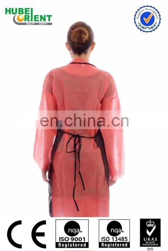 PE Disposable plastic Apron for cooking/ cleaning/ kitchen