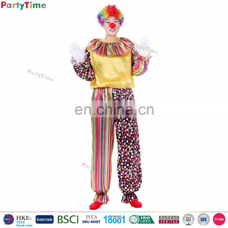 wholesale party halloween carnival fancy clown costume