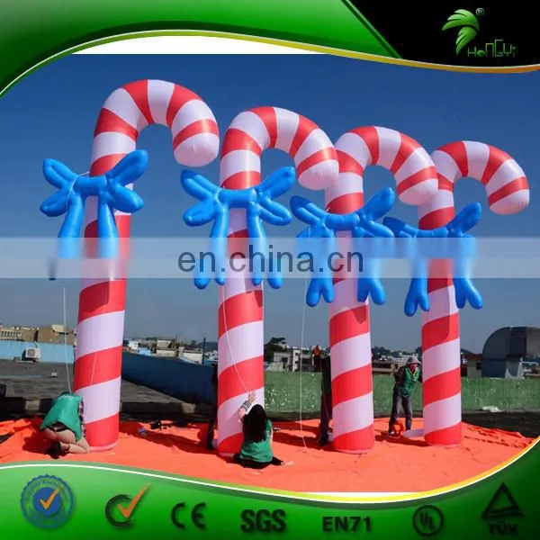 6 m Inflatable Christmas Decoration Balloons Inflatable Christmas Tree Giant Candy sticks