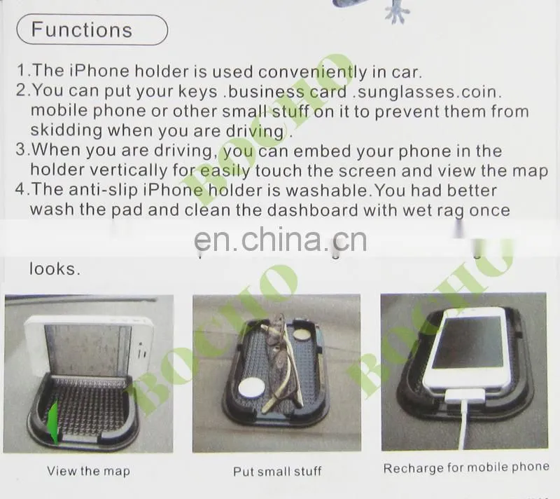 sticky iphone holder for car