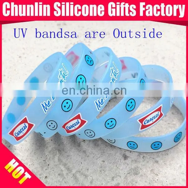 Best seller High quality Silicone UV bracelets