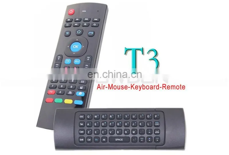 Play Game Write Keyboard Intelligence Air Fly Television Remote Control for IP TV