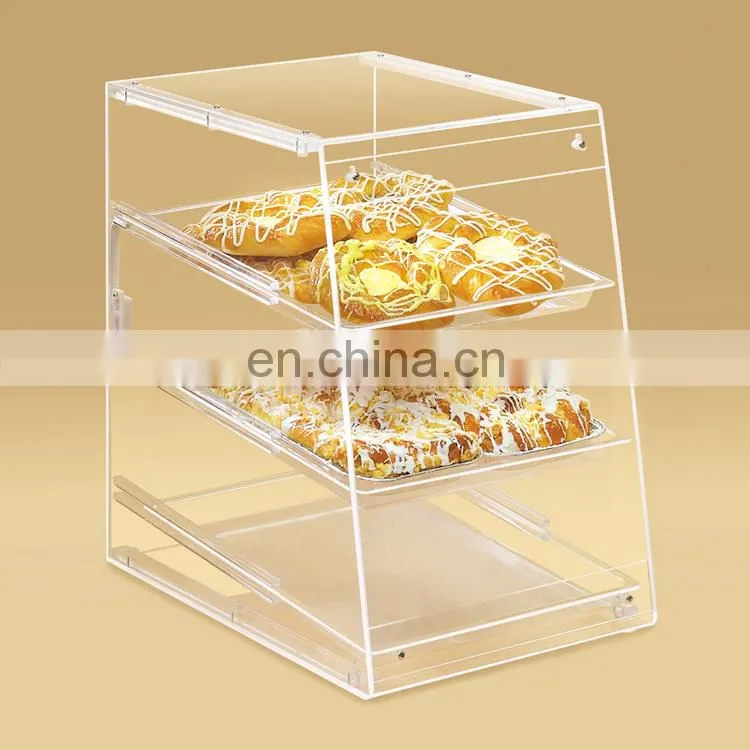 2018 new design and high quality acrylic bread box