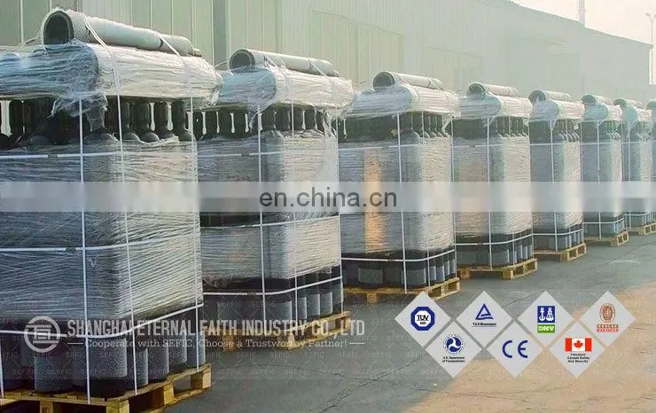 ISO9809 Standard 2017 Nitrogen Gas cylinder TUV certified With Valve