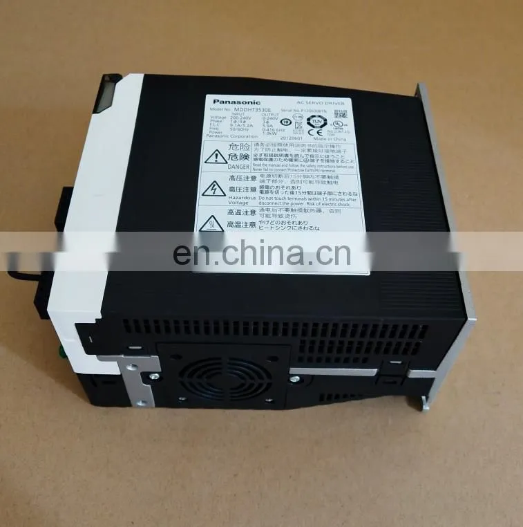 Original Panasonic AC 1KW Servo Motor Drive MDME102GCG+MDDHT3530E For Industrial Robot Arm