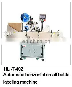 Semi Automatic Round and Flat Surface Label Applicator Square Bottle Labeling Machine
