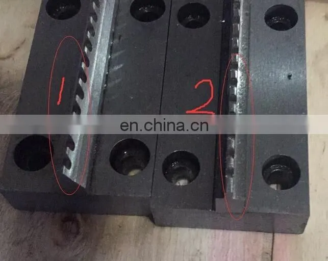 charpy impact test usage specimen UV notch broaching cutting machine