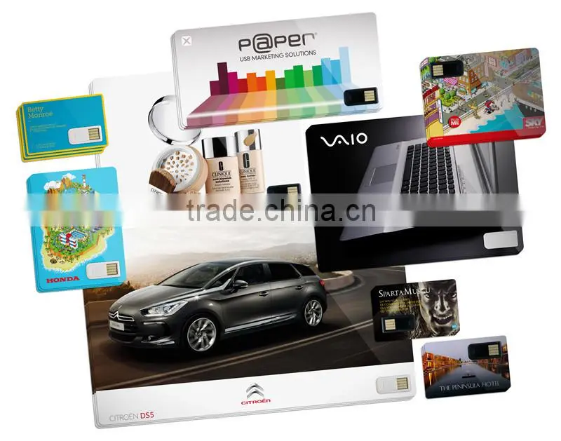 wholesale antivirus usb flash drive custom usb business card by OEM shenzhen usb factory