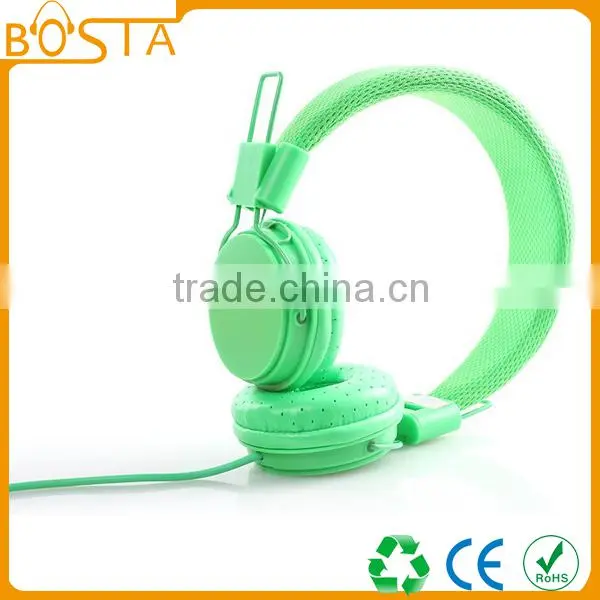 Best selling China wholesale bulk order fancy funny colourful headphone 2016