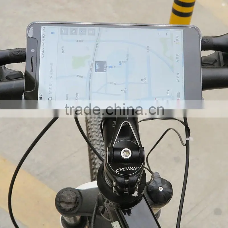 Hot selling aluminum alloy 360 degree free rotating smart phone/GPS holder for bike/bicycle/motorcycle
