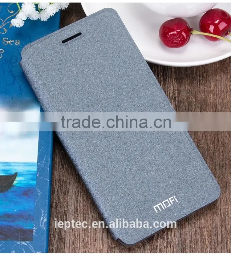 New MOFi Case Celular Housing for OnePlus Three, OnePlus 3, Blank Mobile Phone Coque Leather Flip Cover for One Plus Three