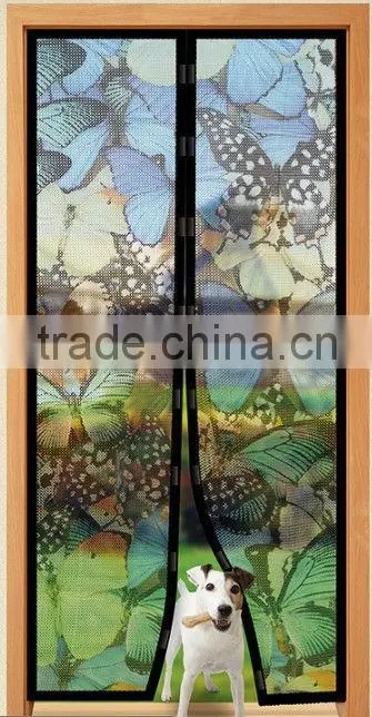 INSTANT MESH GUARD MAGNETIC SCREEN DOOR