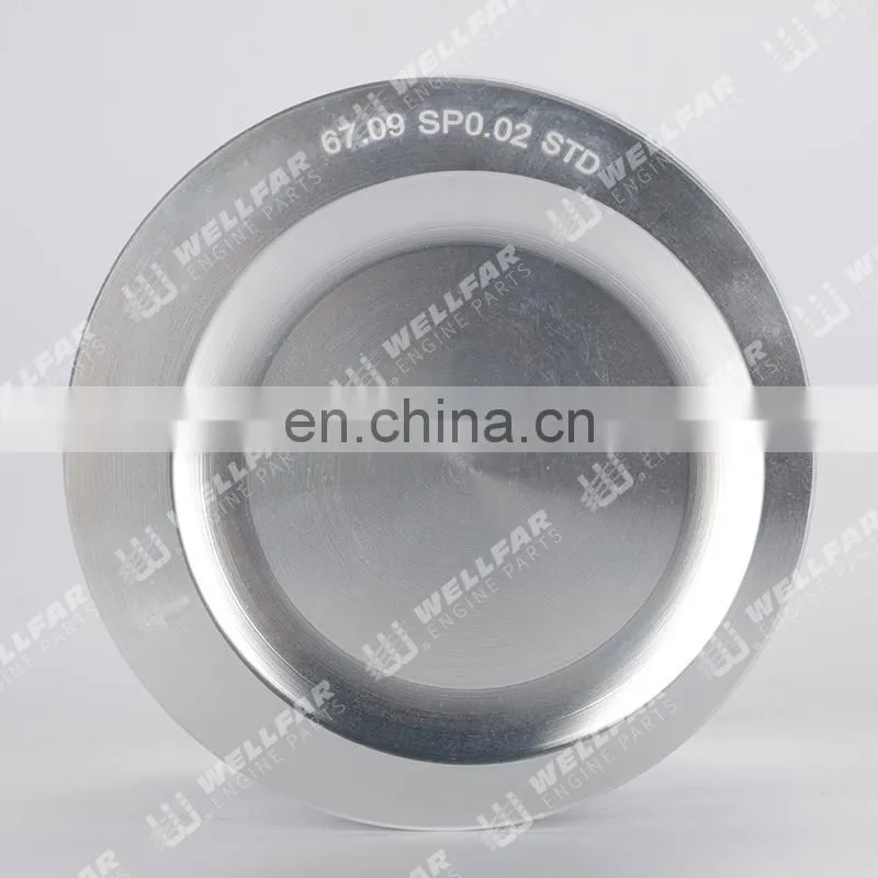 Engine piston P9293 use for VW 1.0 8V Flex fox golf diameter 67mm