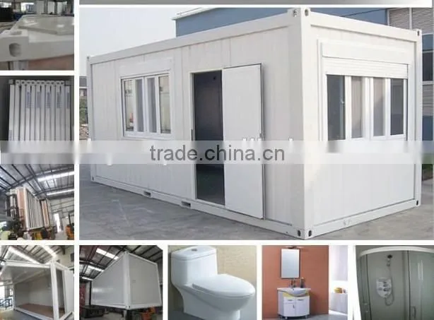 20ft shipping container prefab hotel made in china