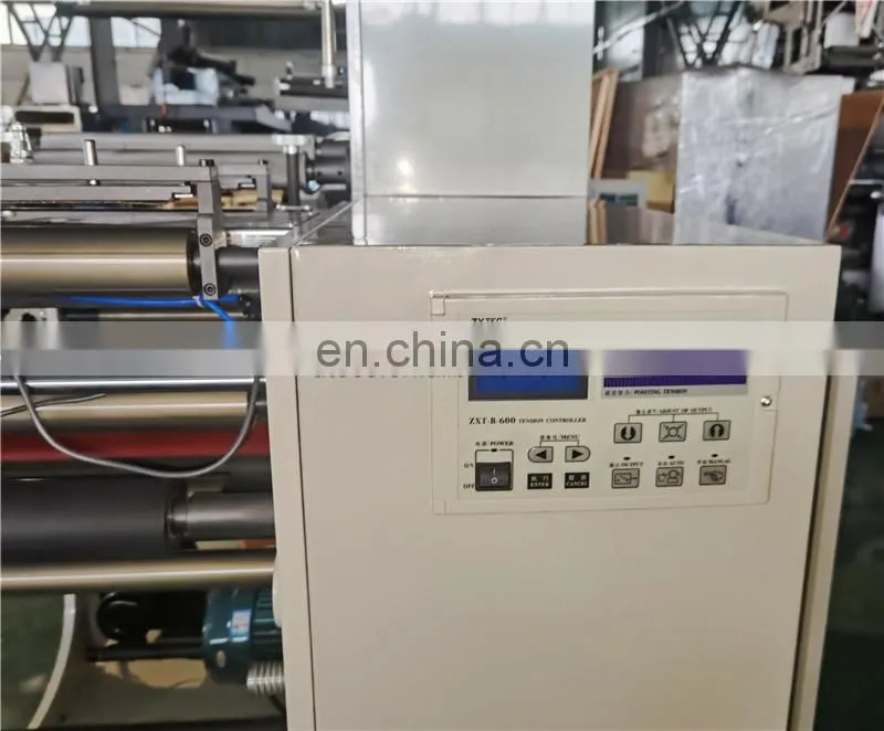 USK320A Automatic Self Adhesive Blank Label Sticker Rotary Die Cutting Slitting Rewinding Machine with Turret