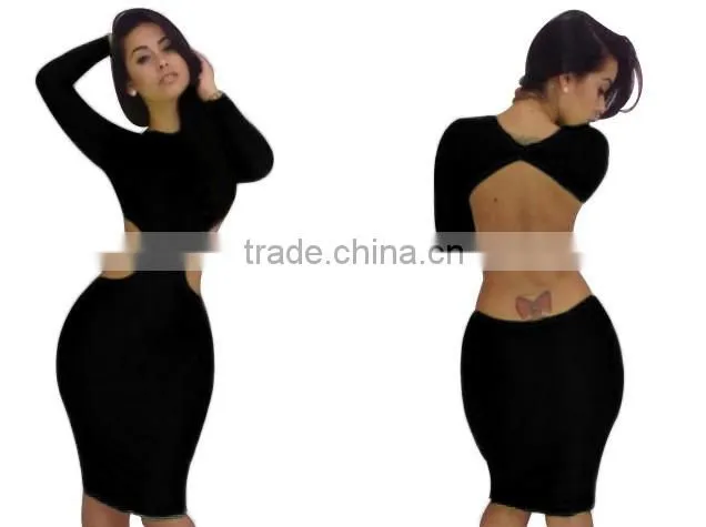 new fashion ladies dress sexy night dress slim halter dress
