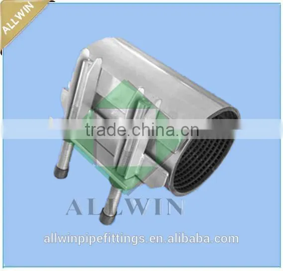 folding type all stainless steel pipe repair clamp