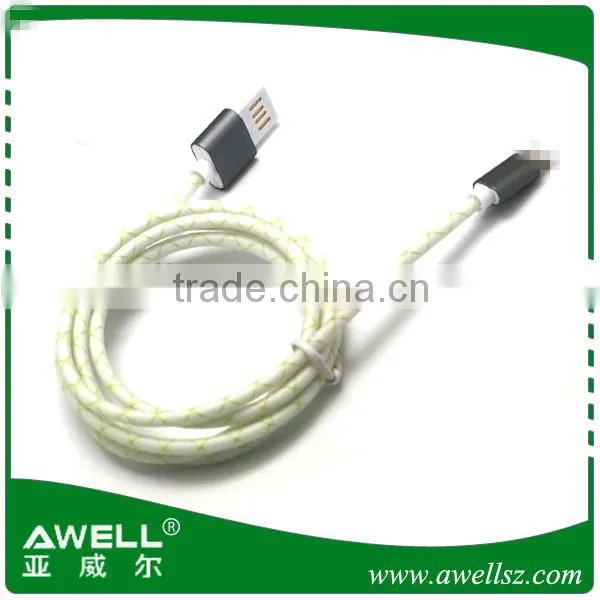 Free sample MOST advanced FAST CHARGE technology 50% CHARGE TIME SAVE usb cable with invention patent for iphone,micro usb cable