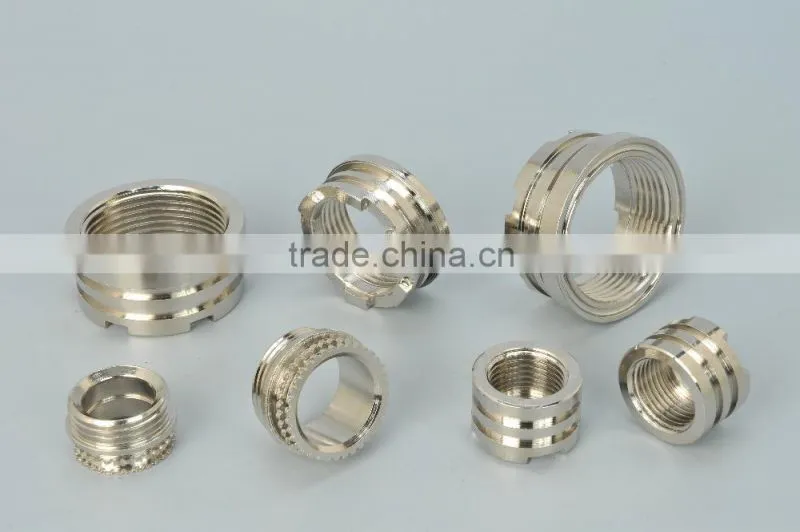 Brass Inserts for Wood