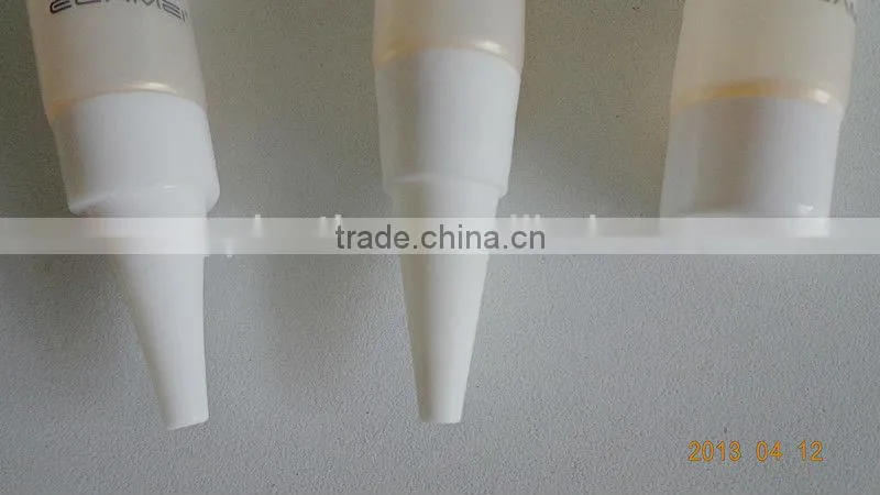 flexible plastic tube for cosmetic;transparent tube;plastic tube for sample packaging