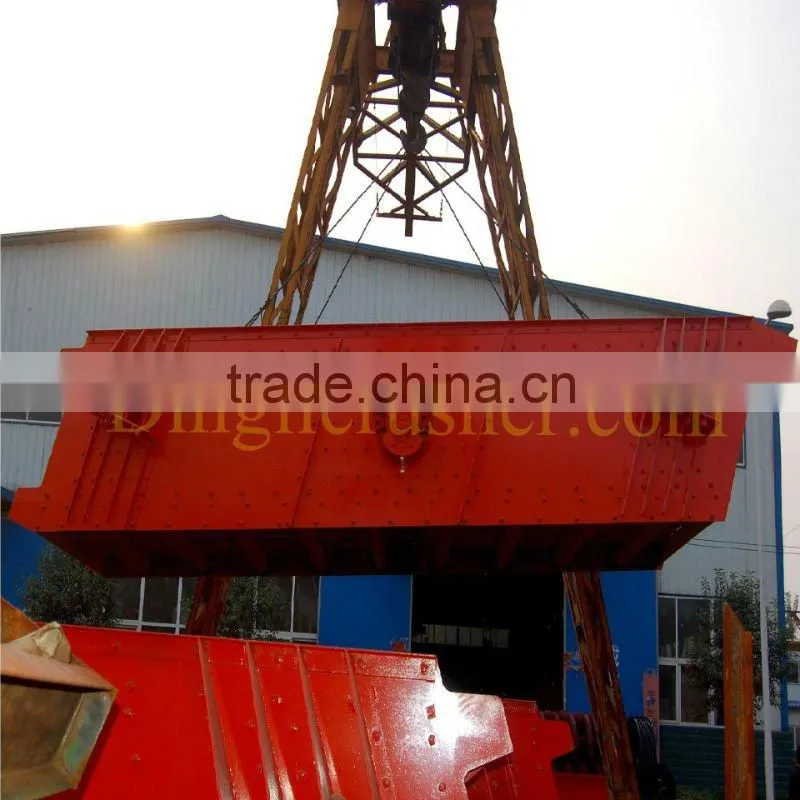 Large Capacity vibration sieve used in Quarrying Plant