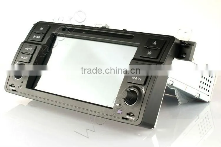 7 inch Top Version Android 4.4.4 navigation systesm in dash for bmw e46 m3 car dvd player mirror link 1.6 ghz cpu 1998-2005