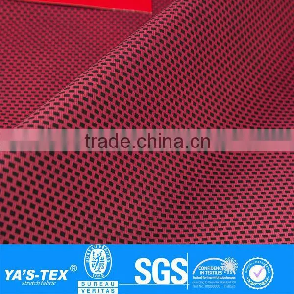 wholesale lycra grid printing waterproof jacket manufacturer fabrics