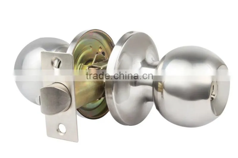 Tubular knobset KY587BK-SC