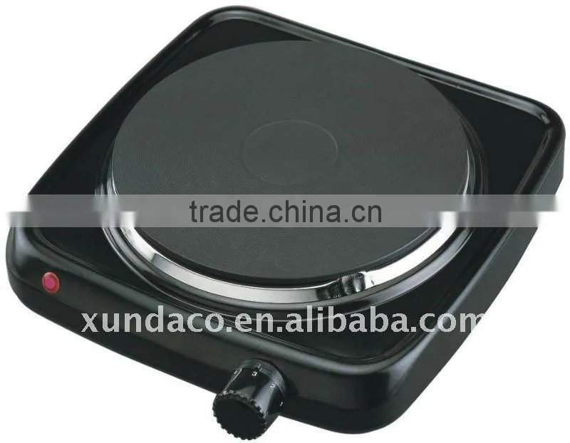 Single burner hot plate