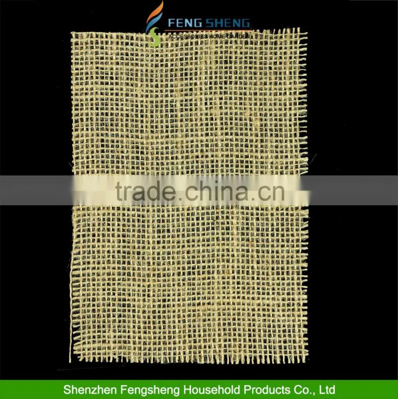 10pcs Table Runner Natural Burlap Table Runner Christmas Place Mats Tablemats