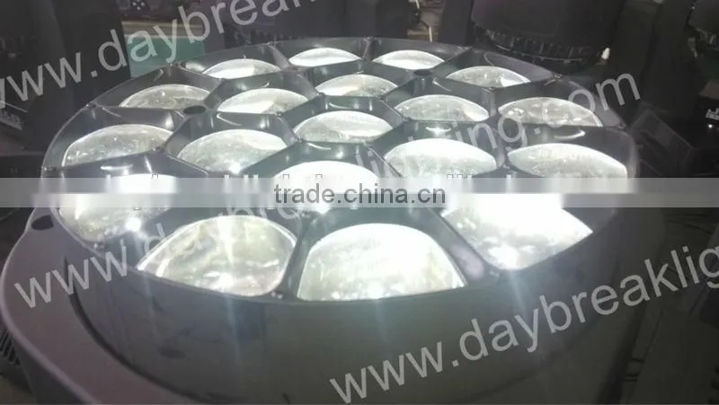 stage led wash moving head zoom function beam effect WASH BEAM ZOOM R G B W Color mixing DMX512 powercon in / powercon out