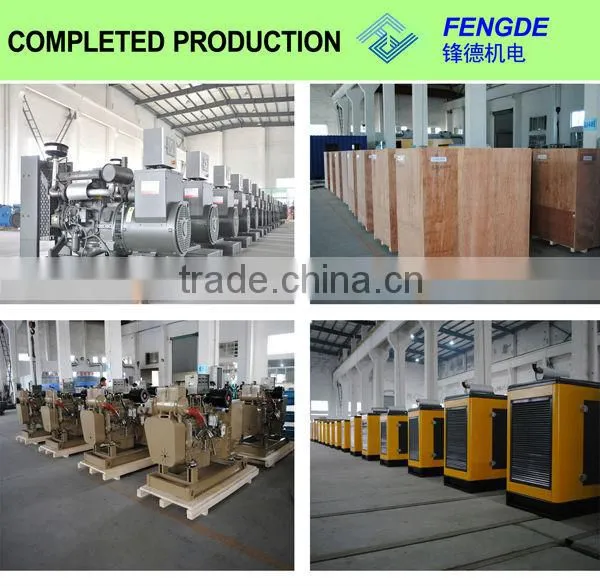 CE approved 100kva 80kw silent mobile generator for mining
