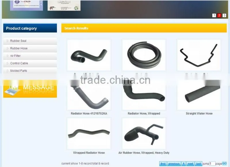 Automotive EPDM Rubber hoses