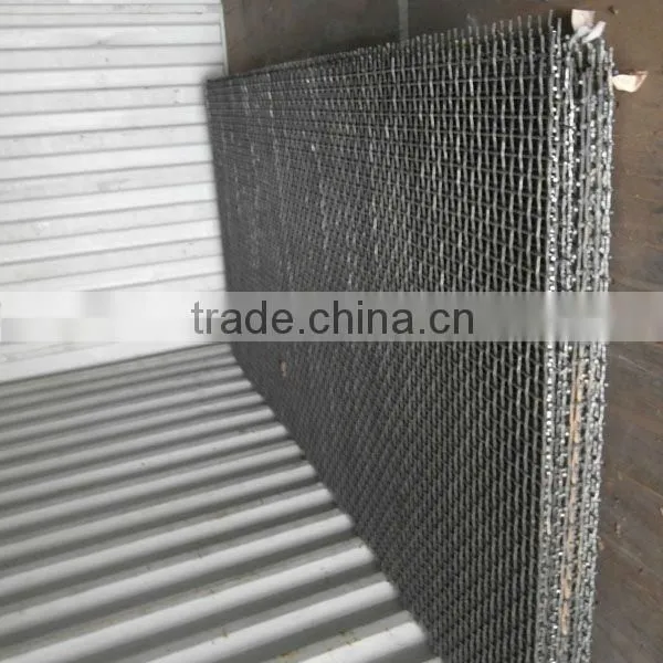 hook with steel reinforced mine mesh screen