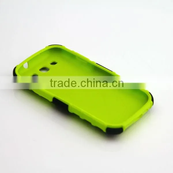 High quality and Best Price, 2 in 1 hybrid cases for Samsung Galaxy S3 i9300, Hybrid cases with stand function