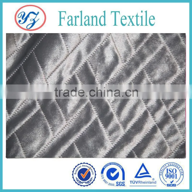 Composite ultrasonic quilting fabric for garment/home textile