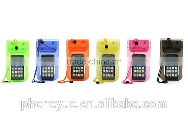 diving swimming waterproof pvc pouch bag pouch for samsung s5/s6
