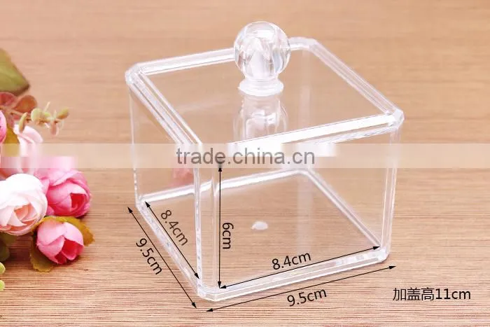 C32 ANPHY household food standard quality PS crystal box with lid suit for candies pills jewelry accessory healthy units