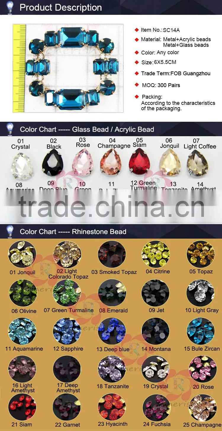2015 Fashion high quatity glass beads rhinestone shoes high heels