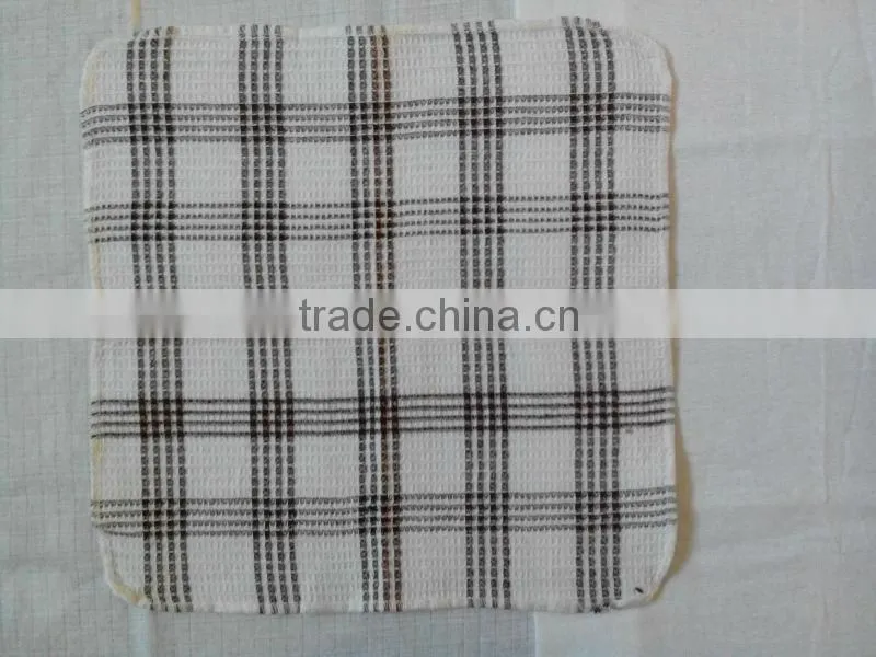 Yarn dye cotton small tea towel