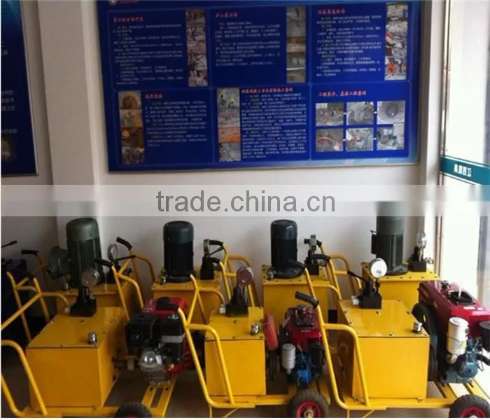 Hydraulic Rock Splitter, Concrete Splitter, Stone Splitter, Rock Demolition, Concrete Demolition skype:sunnylh3