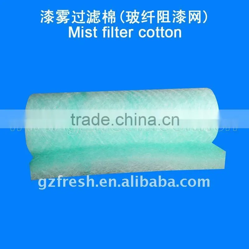 PA-100 fiberglass floor filter for auto spray booth