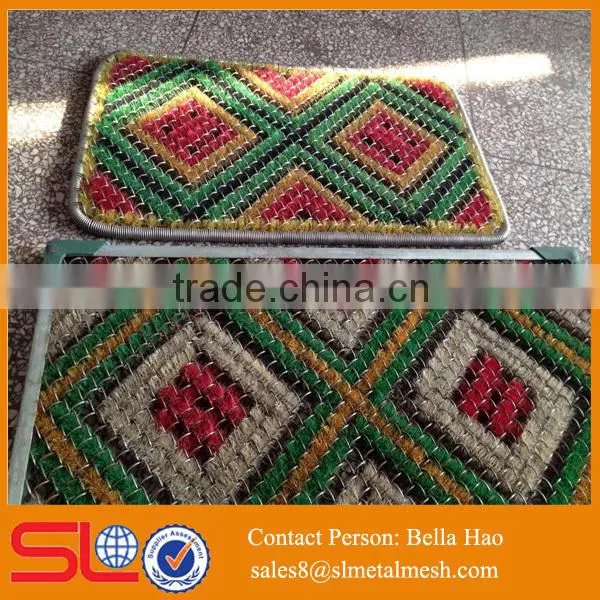 2015 Plastic brush steel door mat with good price