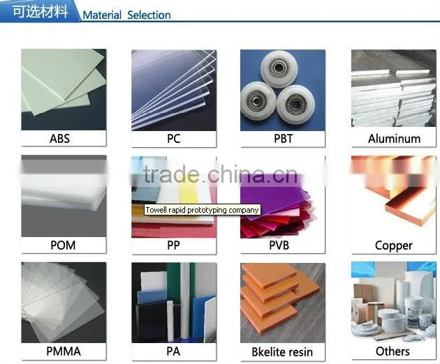 Pricision CNC machining Aluminum Metal Bearing Block Parts