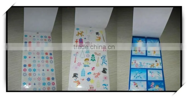 100PCS snowman sticker note