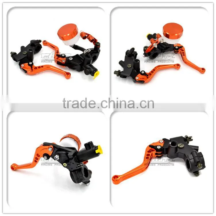 BJ-LS-006 Universal Adjustable Motorcycle Brake Master Cylinder Clutch Reservoir Lever